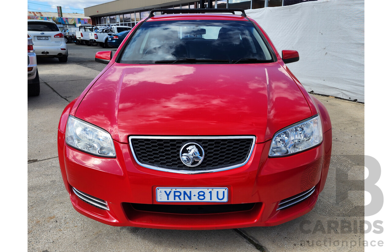 3/2013 Holden Commodore Omega VE II MY12.5 4d Sportwagon Red 3.0L