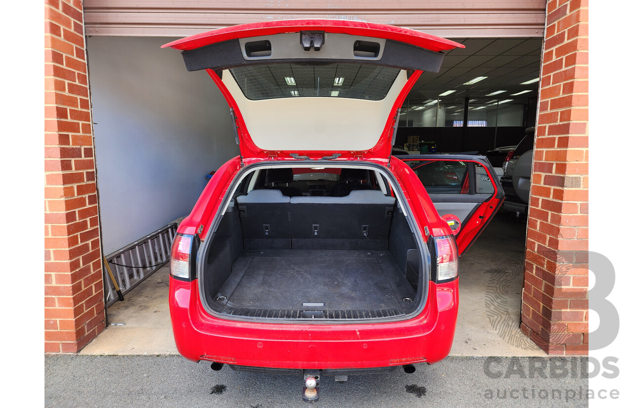 3/2013 Holden Commodore Omega VE II MY12.5 4d Sportwagon Red 3.0L