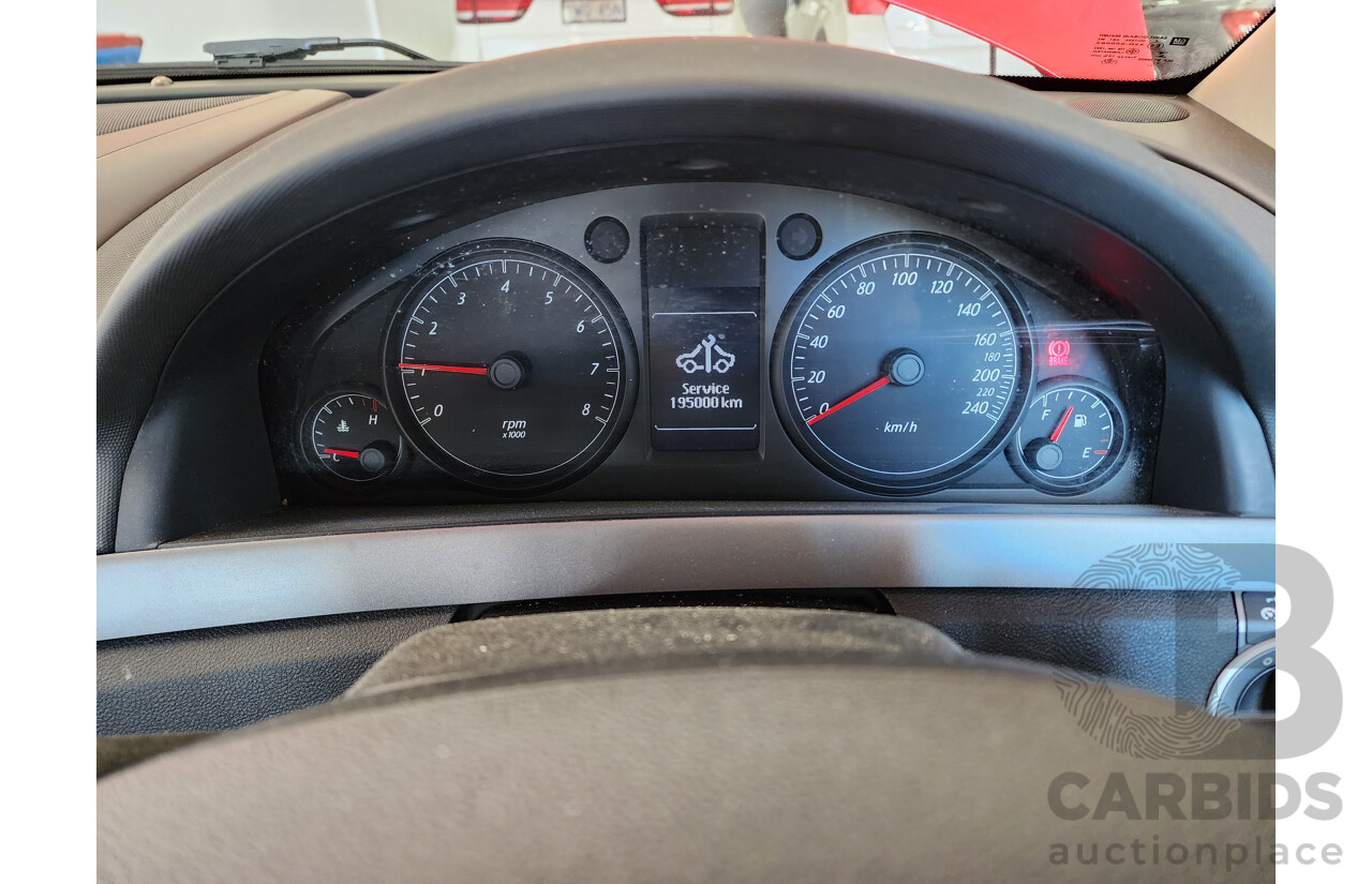 3/2013 Holden Commodore Omega VE II MY12.5 4d Sportwagon Red 3.0L