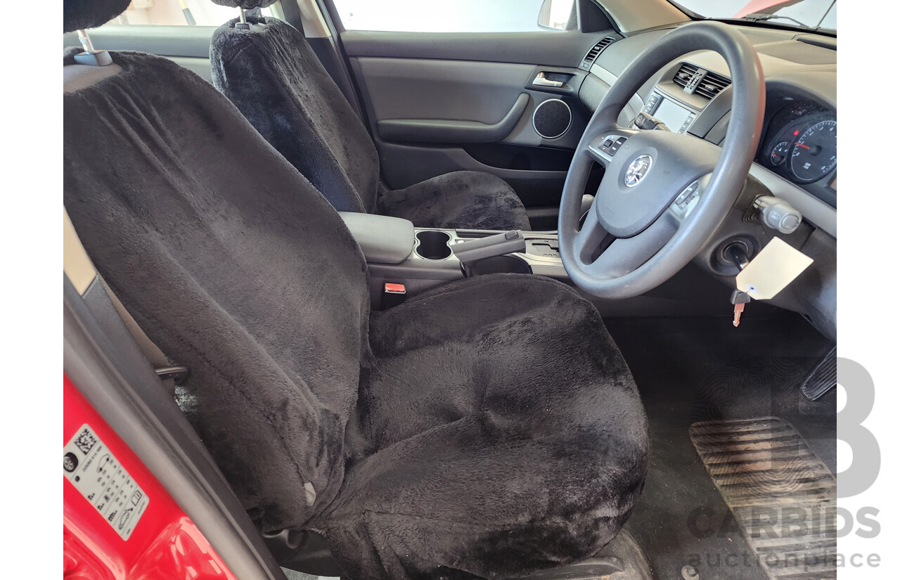 3/2013 Holden Commodore Omega VE II MY12.5 4d Sportwagon Red 3.0L