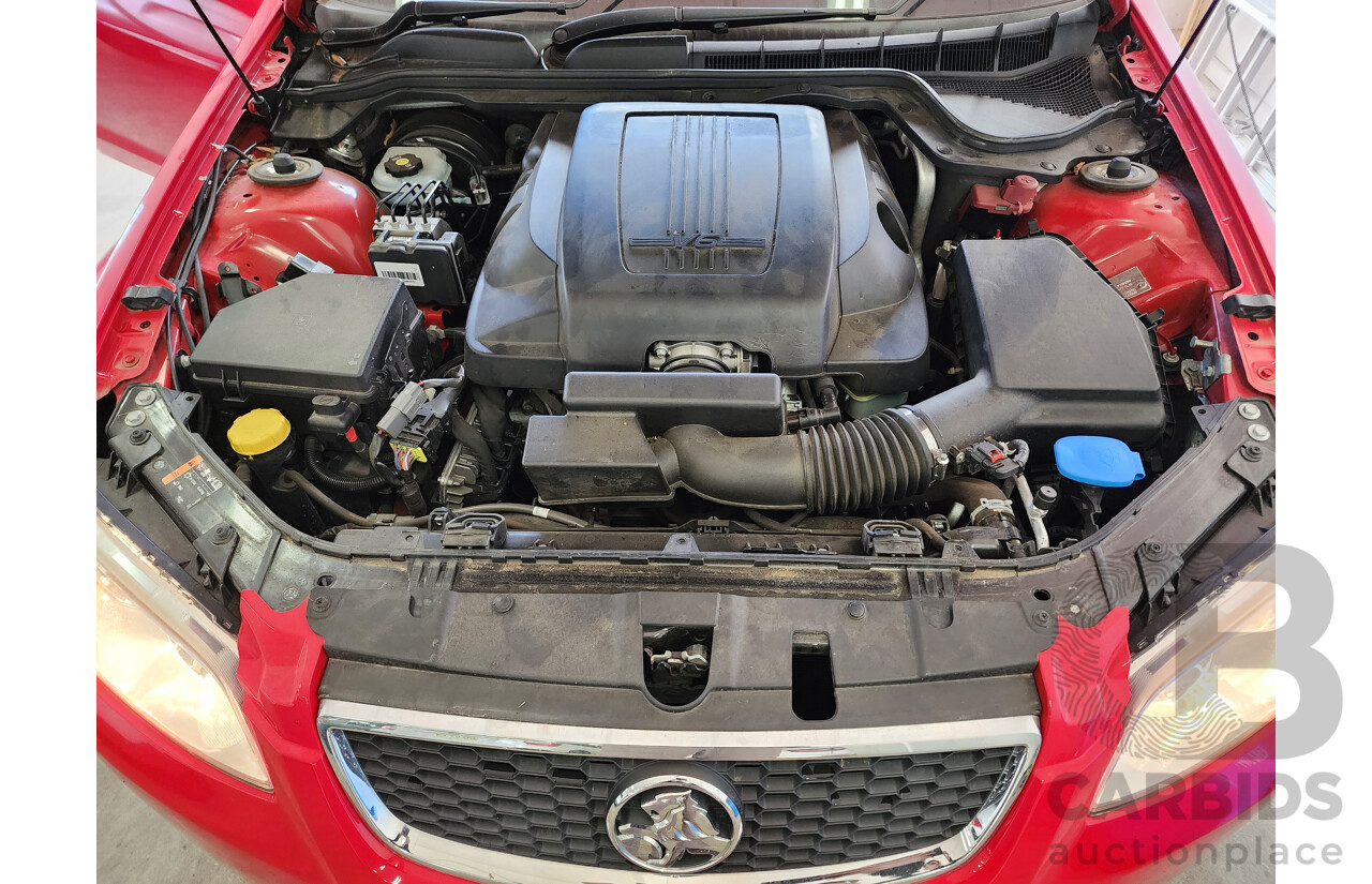 3/2013 Holden Commodore Omega VE II MY12.5 4d Sportwagon Red 3.0L