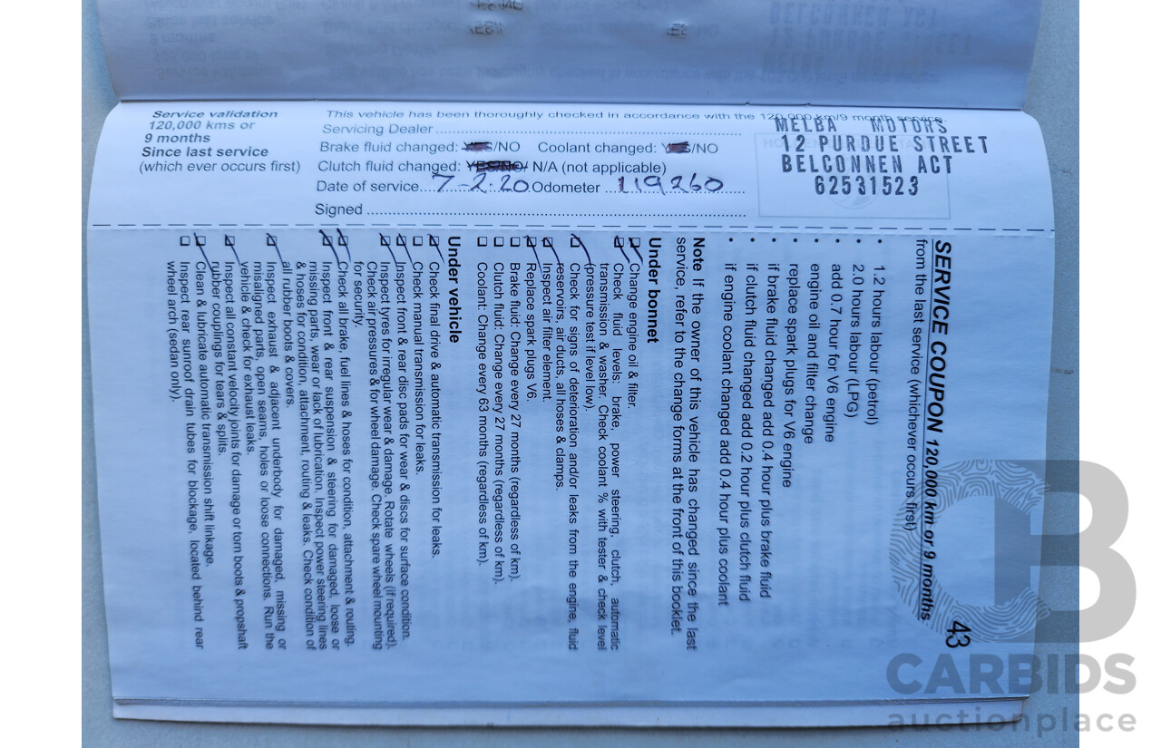 3/2013 Holden Commodore Omega VE II MY12.5 4d Sportwagon Red 3.0L