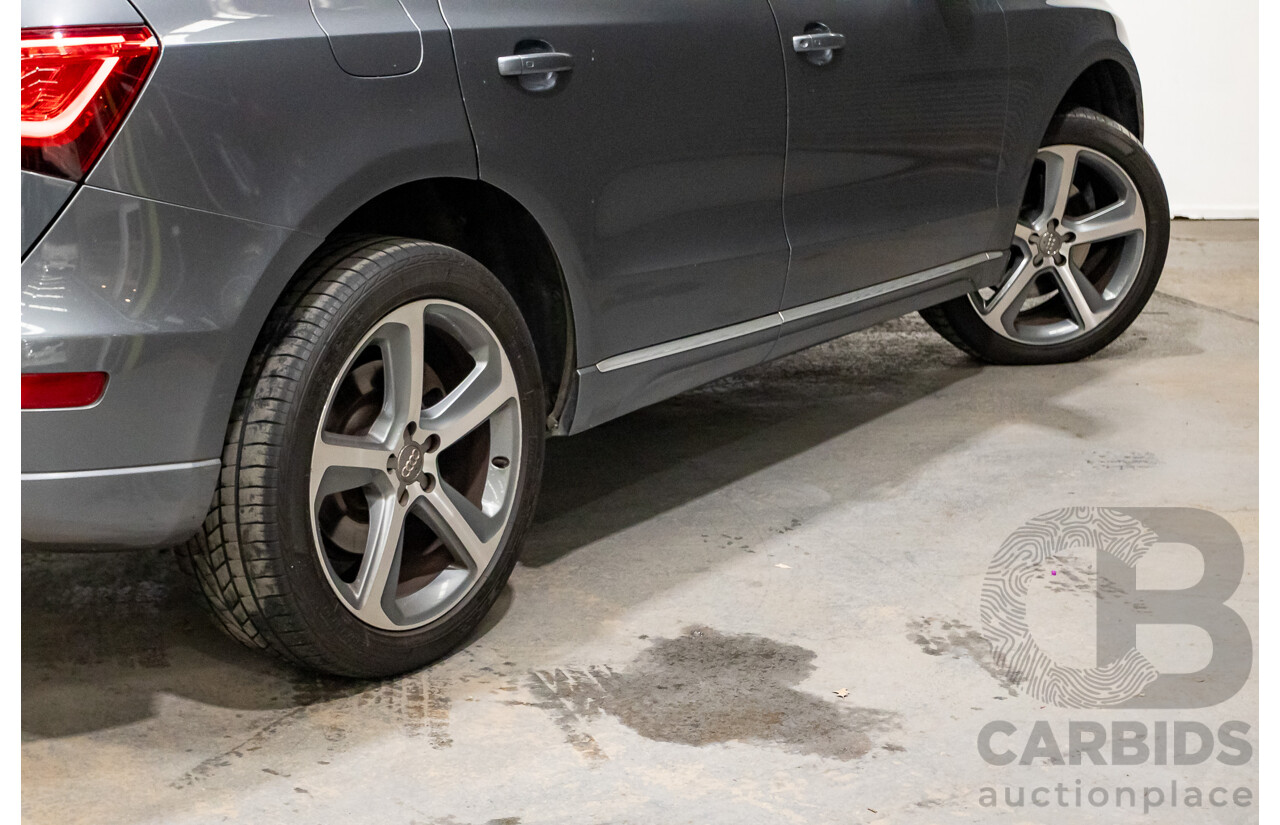 1/2013 Audi Q5 3.0 TDI Quattro (AWD) 8R MY13 4d Wagon Monsoon Grey Turbo Diesel 3.0L