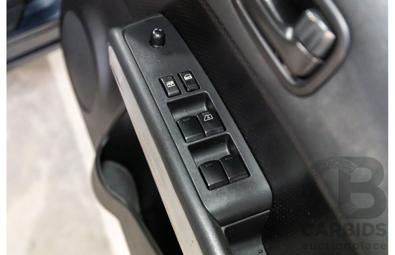 10/2013 Nissan X-Trail ST (FWD) T31 SERIES 5 4d Wagon Tempest Blue Metallic 2.0L