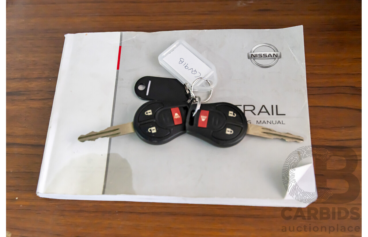 10/2013 Nissan X-Trail ST (FWD) T31 SERIES 5 4d Wagon Tempest Blue Metallic 2.0L