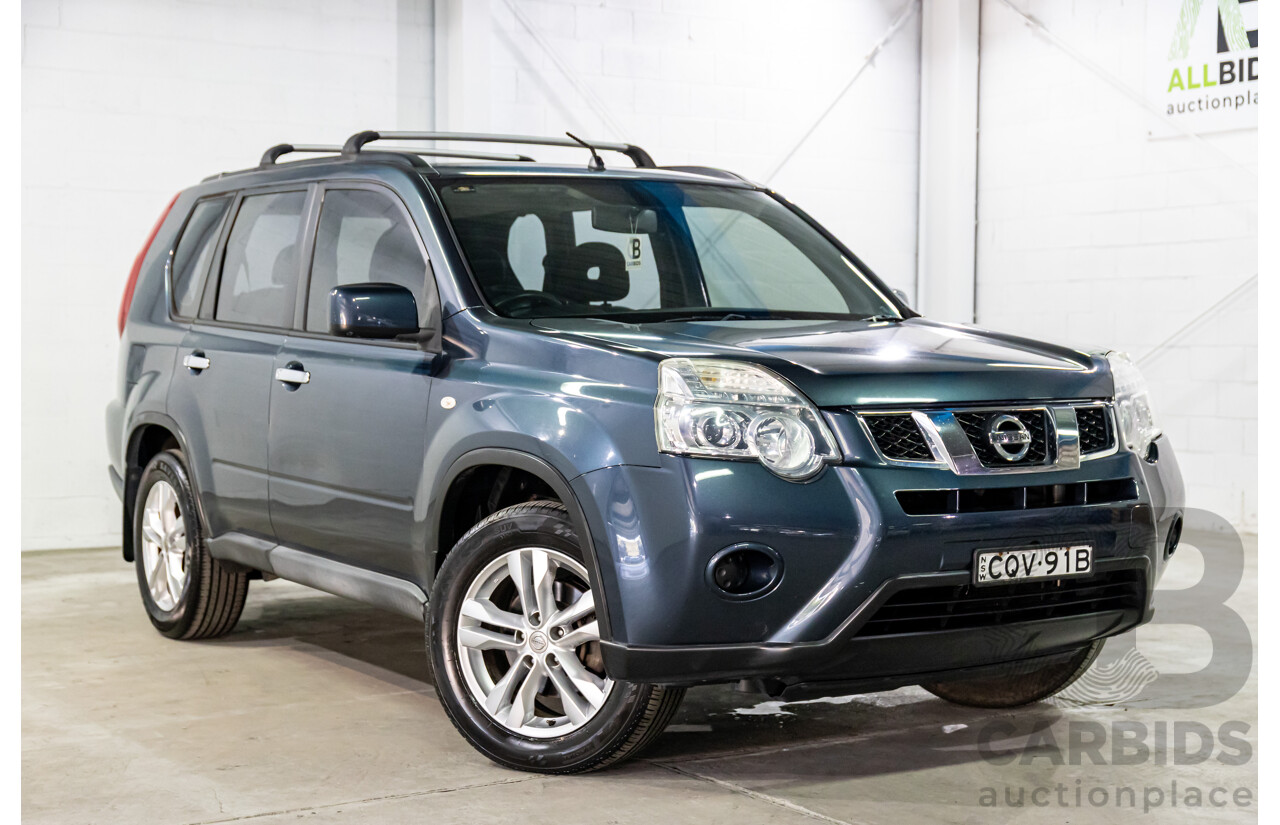 10/2013 Nissan X-Trail ST (FWD) T31 SERIES 5 4d Wagon Tempest Blue Metallic 2.0L