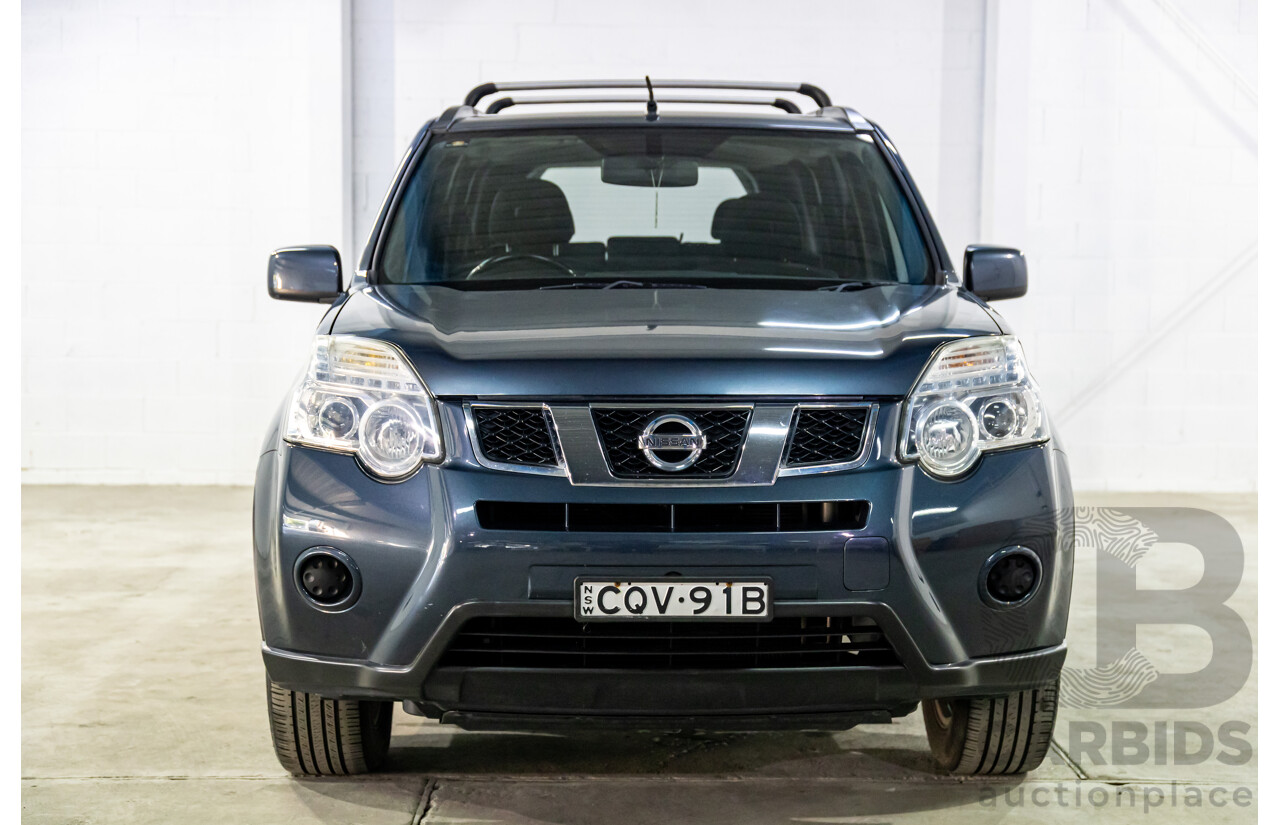 10/2013 Nissan X-Trail ST (FWD) T31 SERIES 5 4d Wagon Tempest Blue Metallic 2.0L