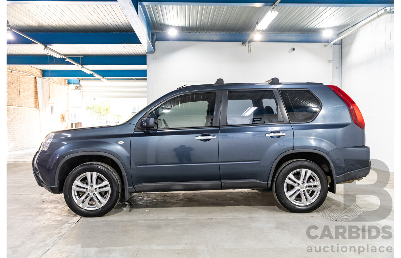 10/2013 Nissan X-Trail ST (FWD) T31 SERIES 5 4d Wagon Tempest Blue Metallic 2.0L