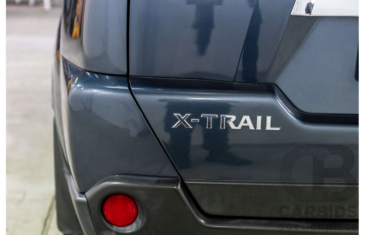 10/2013 Nissan X-Trail ST (FWD) T31 SERIES 5 4d Wagon Tempest Blue Metallic 2.0L