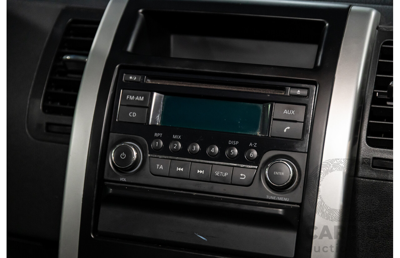 10/2013 Nissan X-Trail ST (FWD) T31 SERIES 5 4d Wagon Tempest Blue Metallic 2.0L