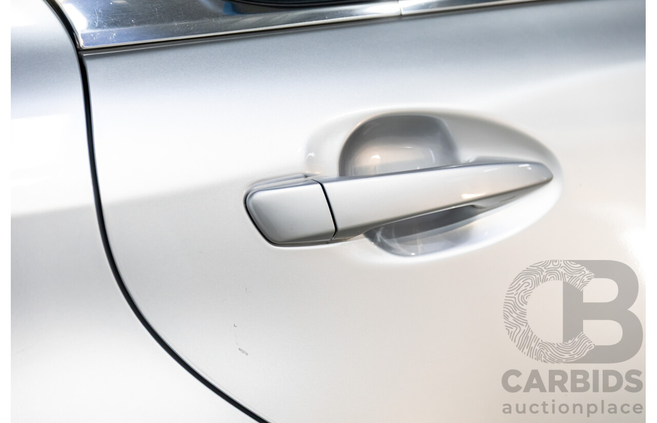 1/2014 Lexus GS300h Hybrid F Sport AWL10R MY14 4d Sedan Sonic Silver Metallic 2.5L - 105kW Hybrid