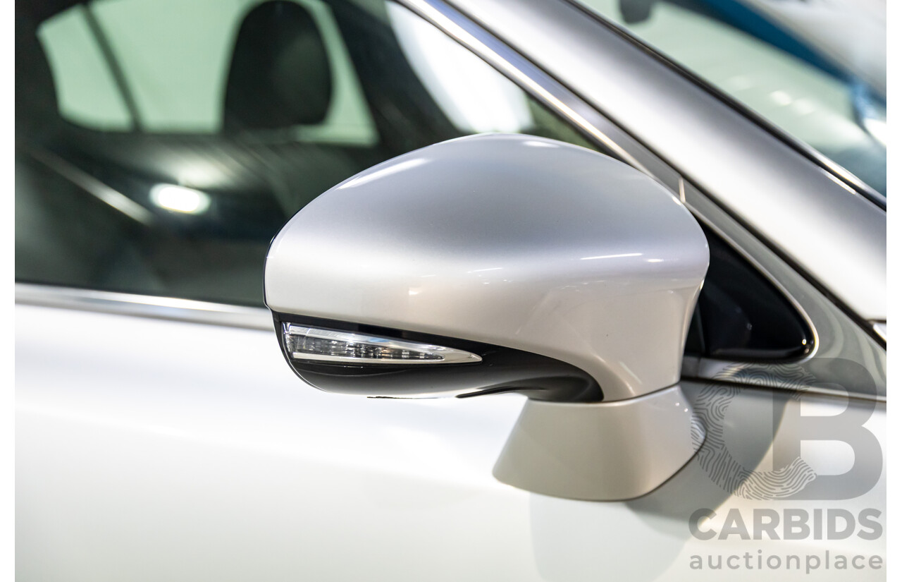 1/2014 Lexus GS300h Hybrid F Sport AWL10R MY14 4d Sedan Sonic Silver Metallic 2.5L - 105kW Hybrid