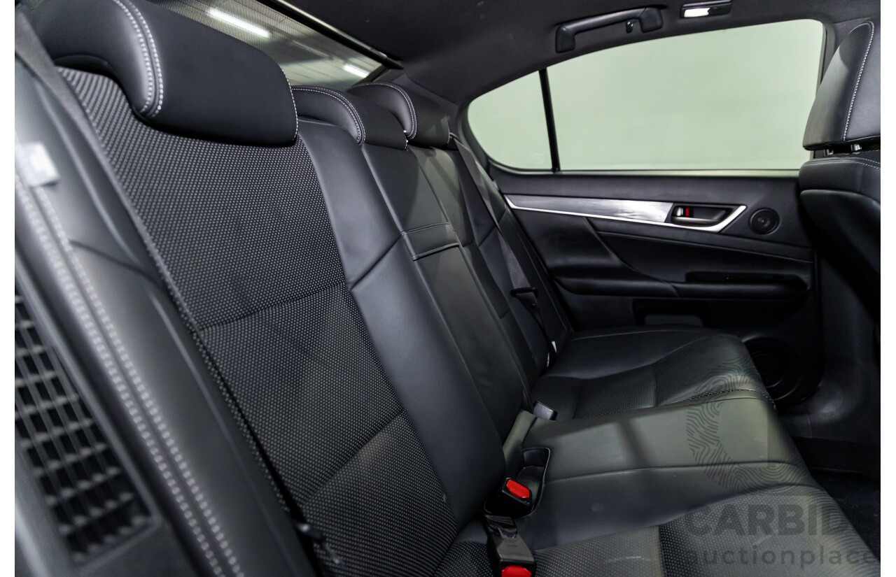 1/2014 Lexus GS300h Hybrid F Sport AWL10R MY14 4d Sedan Sonic Silver Metallic 2.5L - 105kW Hybrid