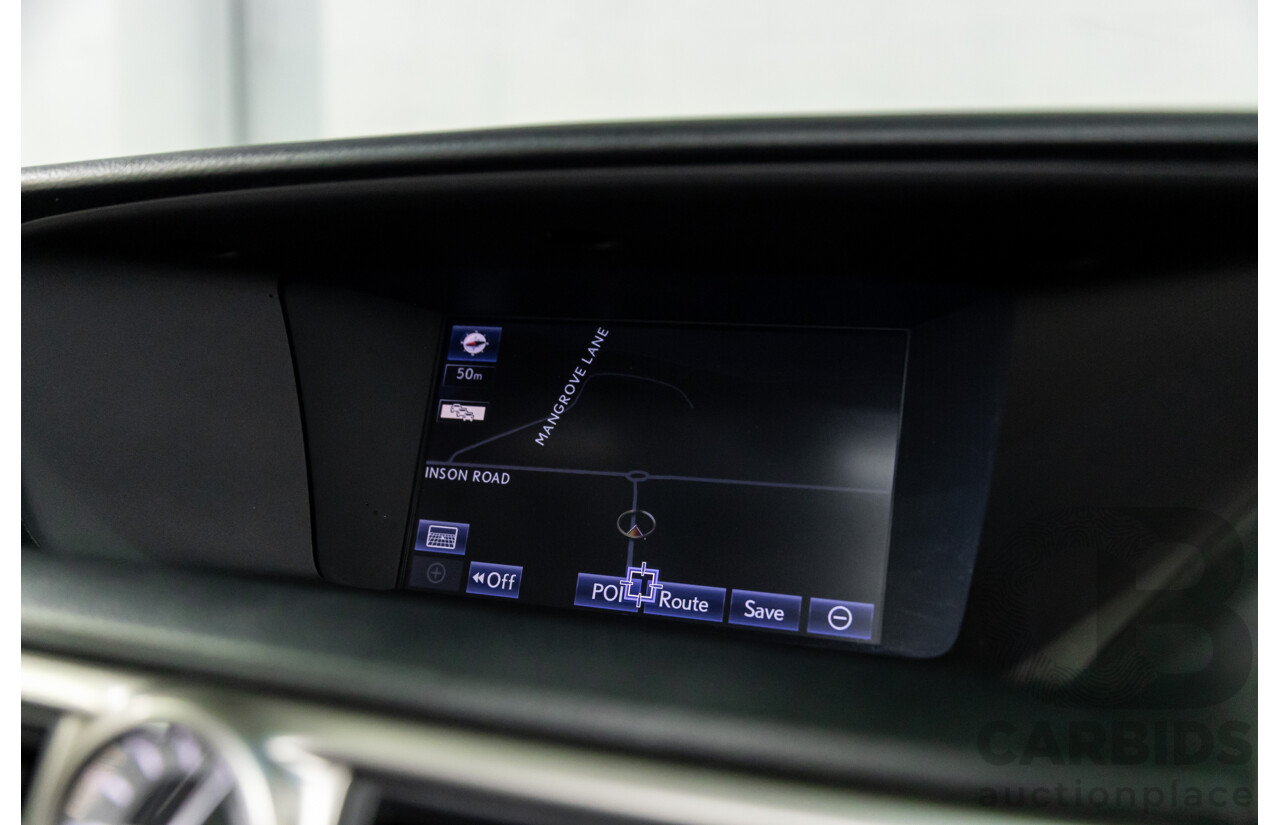 1/2014 Lexus GS300h Hybrid F Sport AWL10R MY14 4d Sedan Sonic Silver Metallic 2.5L - 105kW Hybrid