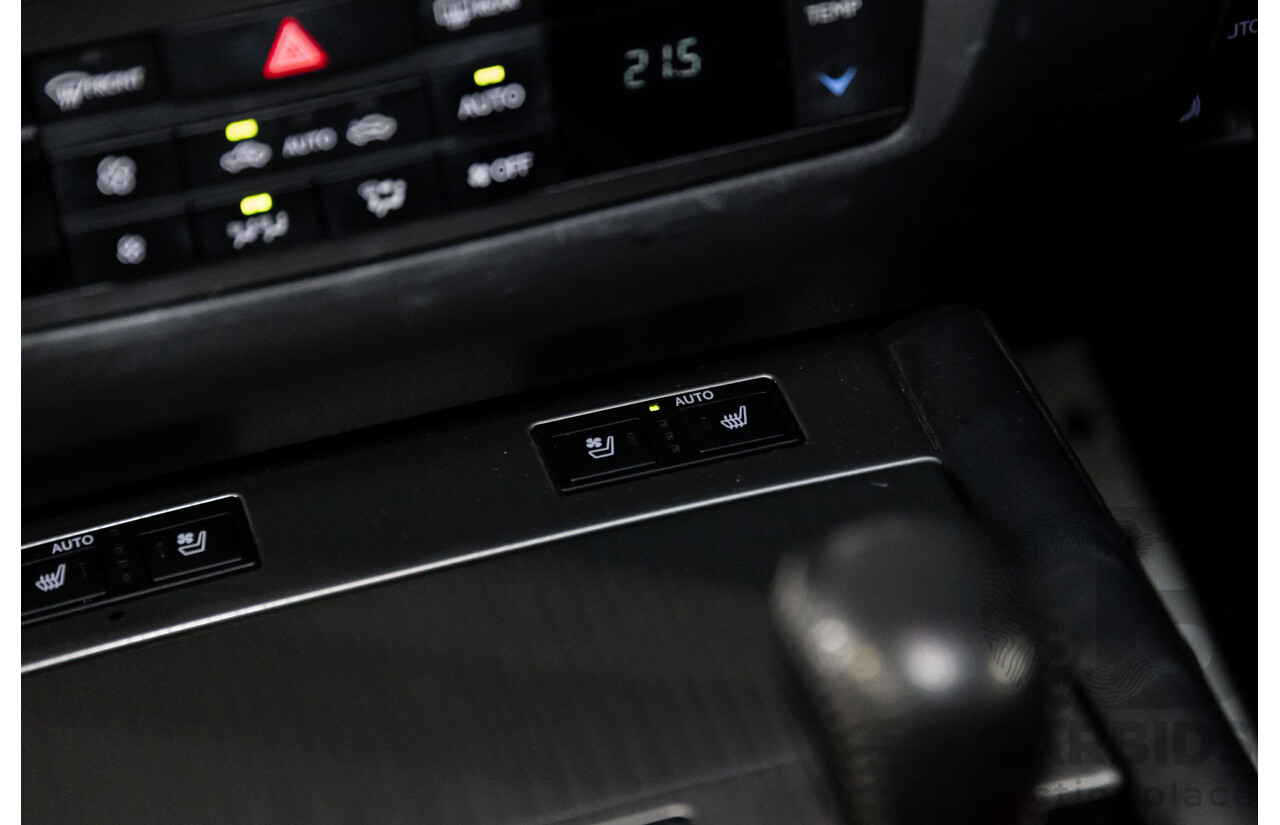 1/2014 Lexus GS300h Hybrid F Sport AWL10R MY14 4d Sedan Sonic Silver Metallic 2.5L - 105kW Hybrid