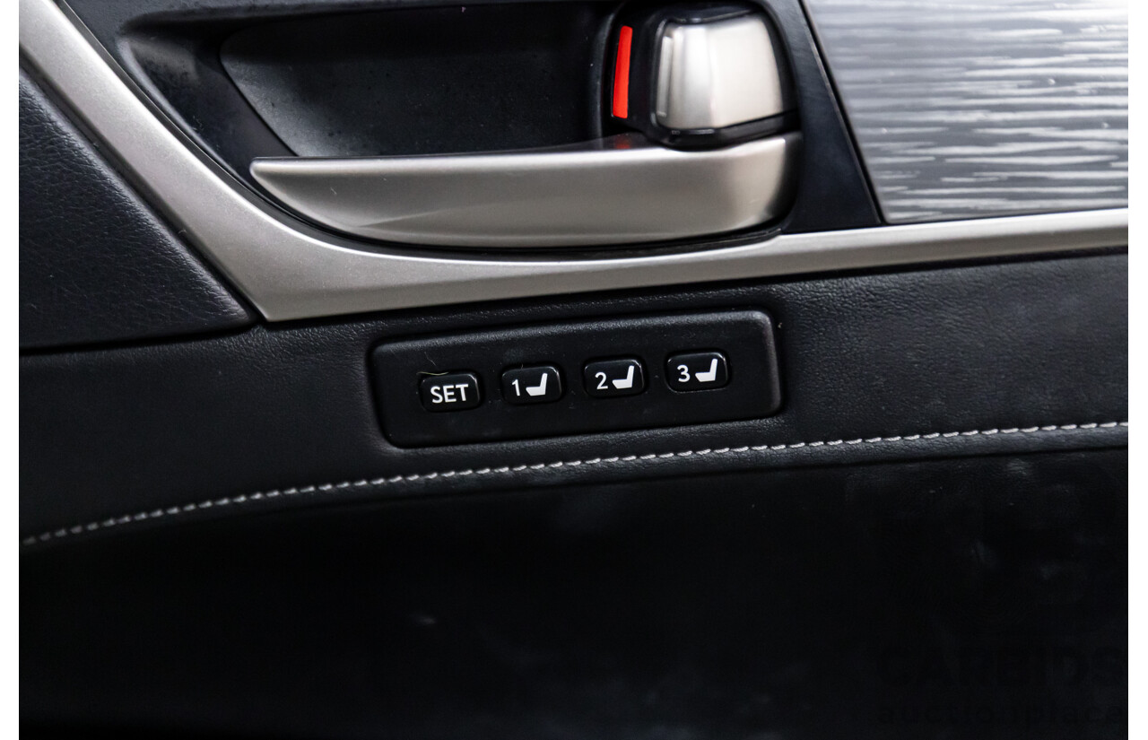 1/2014 Lexus GS300h Hybrid F Sport AWL10R MY14 4d Sedan Sonic Silver Metallic 2.5L - 105kW Hybrid