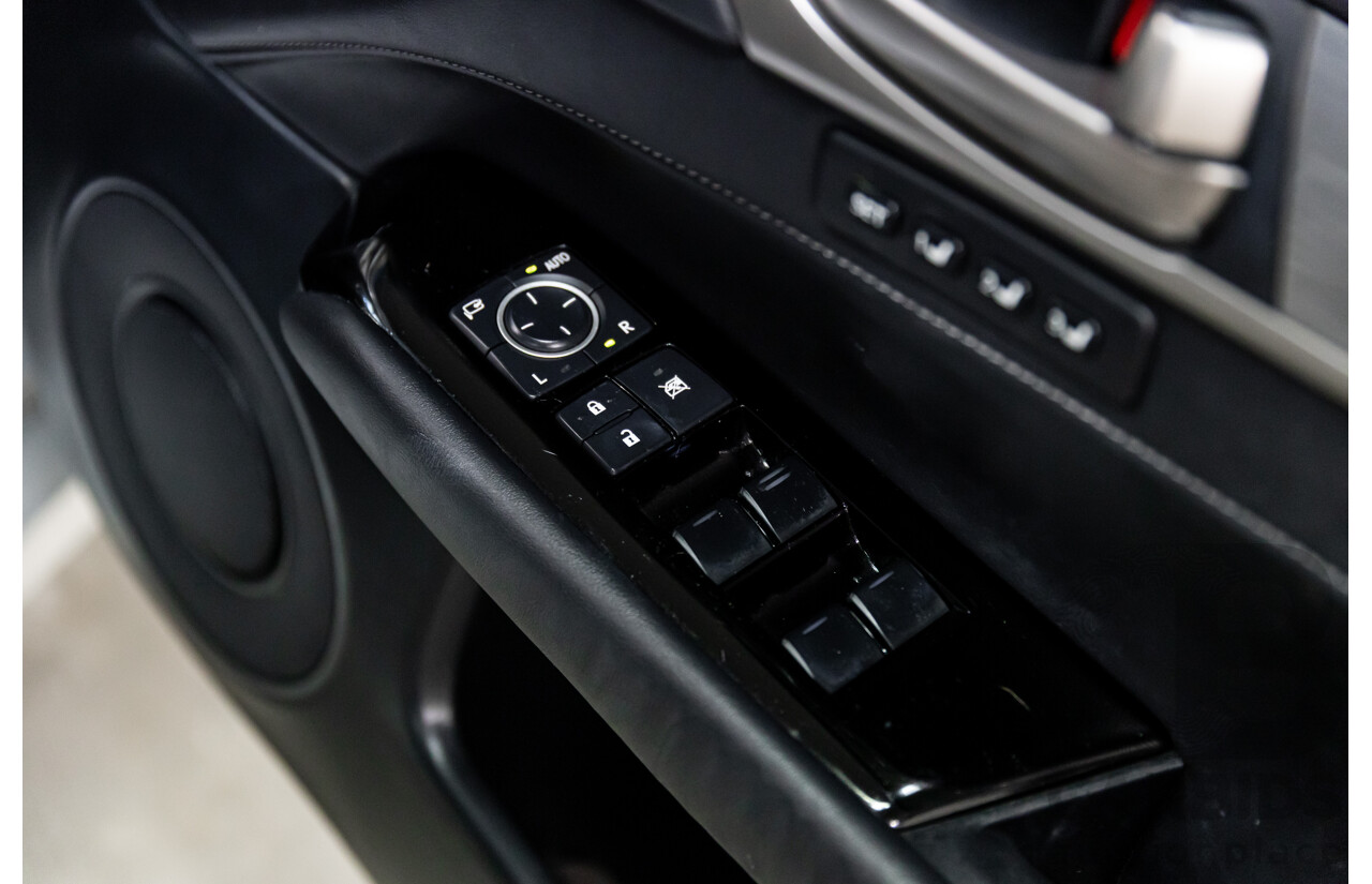 1/2014 Lexus GS300h Hybrid F Sport AWL10R MY14 4d Sedan Sonic Silver Metallic 2.5L - 105kW Hybrid