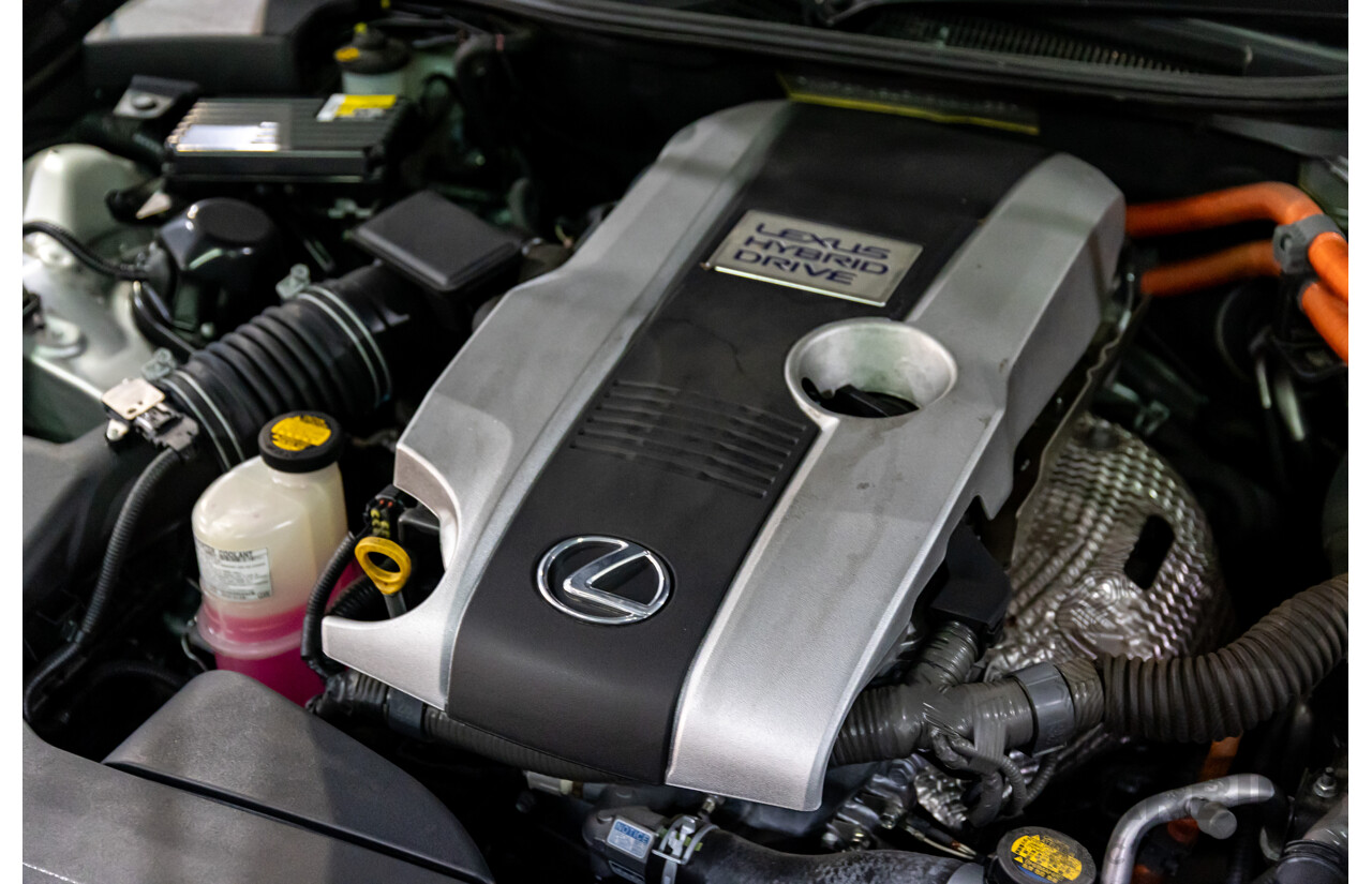 1/2014 Lexus GS300h Hybrid F Sport AWL10R MY14 4d Sedan Sonic Silver Metallic 2.5L - 105kW Hybrid