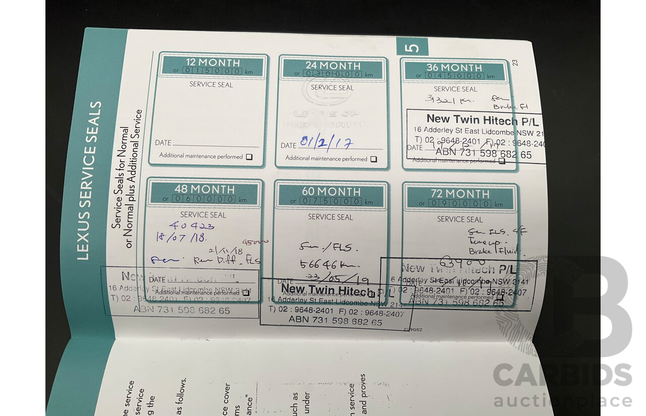 1/2014 Lexus GS300h Hybrid F Sport AWL10R MY14 4d Sedan Sonic Silver Metallic 2.5L - 105kW Hybrid
