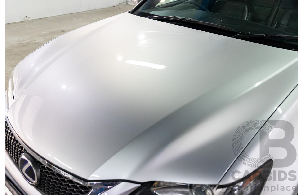 1/2014 Lexus GS300h Hybrid F Sport AWL10R MY14 4d Sedan Sonic Silver Metallic 2.5L - 105kW Hybrid