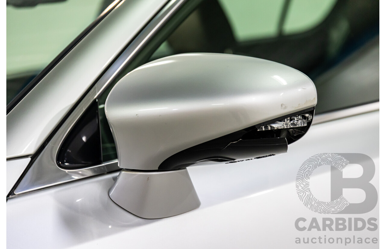 1/2014 Lexus GS300h Hybrid F Sport AWL10R MY14 4d Sedan Sonic Silver Metallic 2.5L - 105kW Hybrid