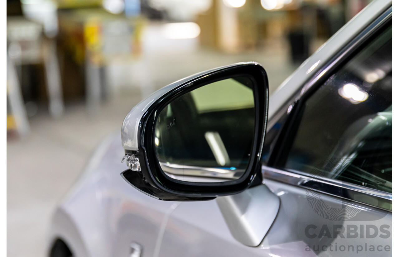 1/2014 Lexus GS300h Hybrid F Sport AWL10R MY14 4d Sedan Sonic Silver Metallic 2.5L - 105kW Hybrid