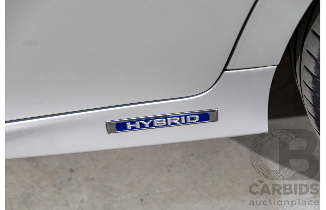 1/2014 Lexus GS300h Hybrid F Sport AWL10R MY14 4d Sedan Sonic Silver Metallic 2.5L - 105kW Hybrid