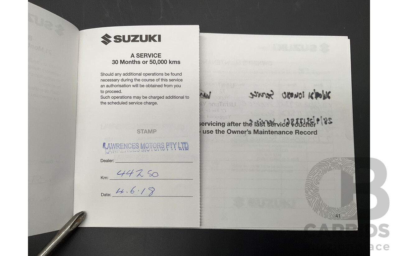 5/2014 Suzuki S-Cross GLX (4x4) JY 4d Wagon Amethyst Metallic 1.6L