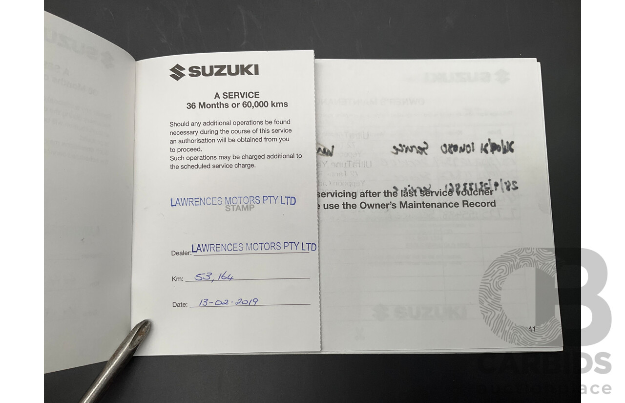 5/2014 Suzuki S-Cross GLX (4x4) JY 4d Wagon Amethyst Metallic 1.6L
