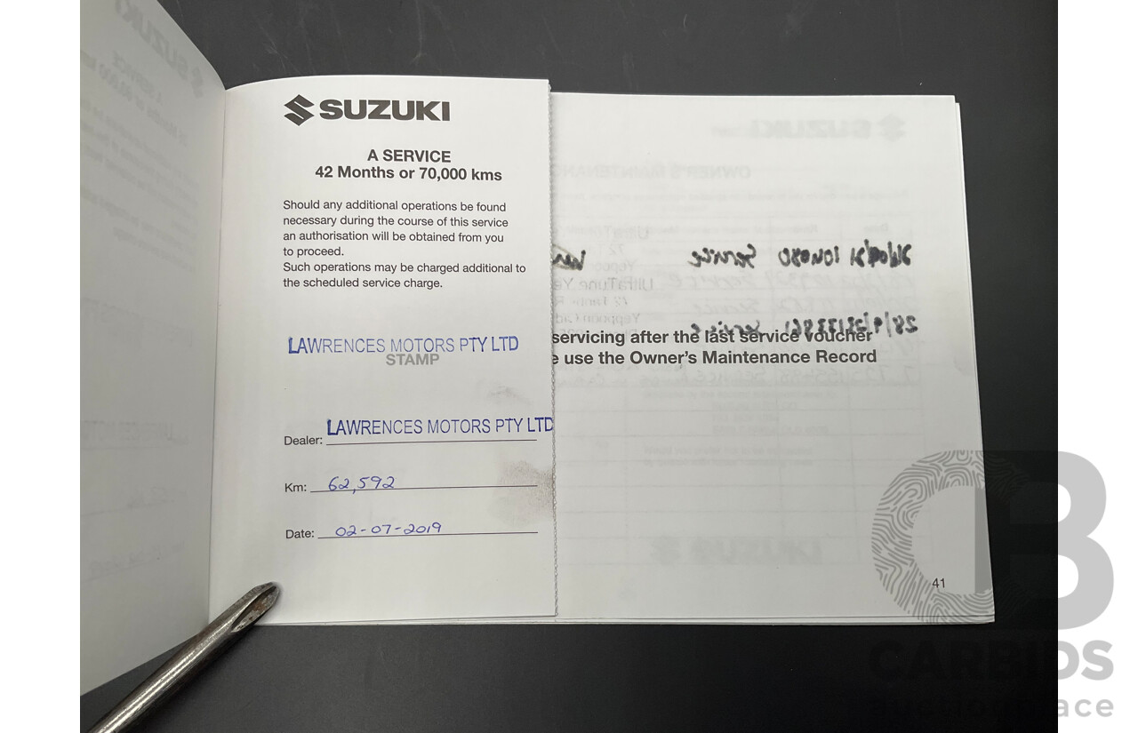 5/2014 Suzuki S-Cross GLX (4x4) JY 4d Wagon Amethyst Metallic 1.6L