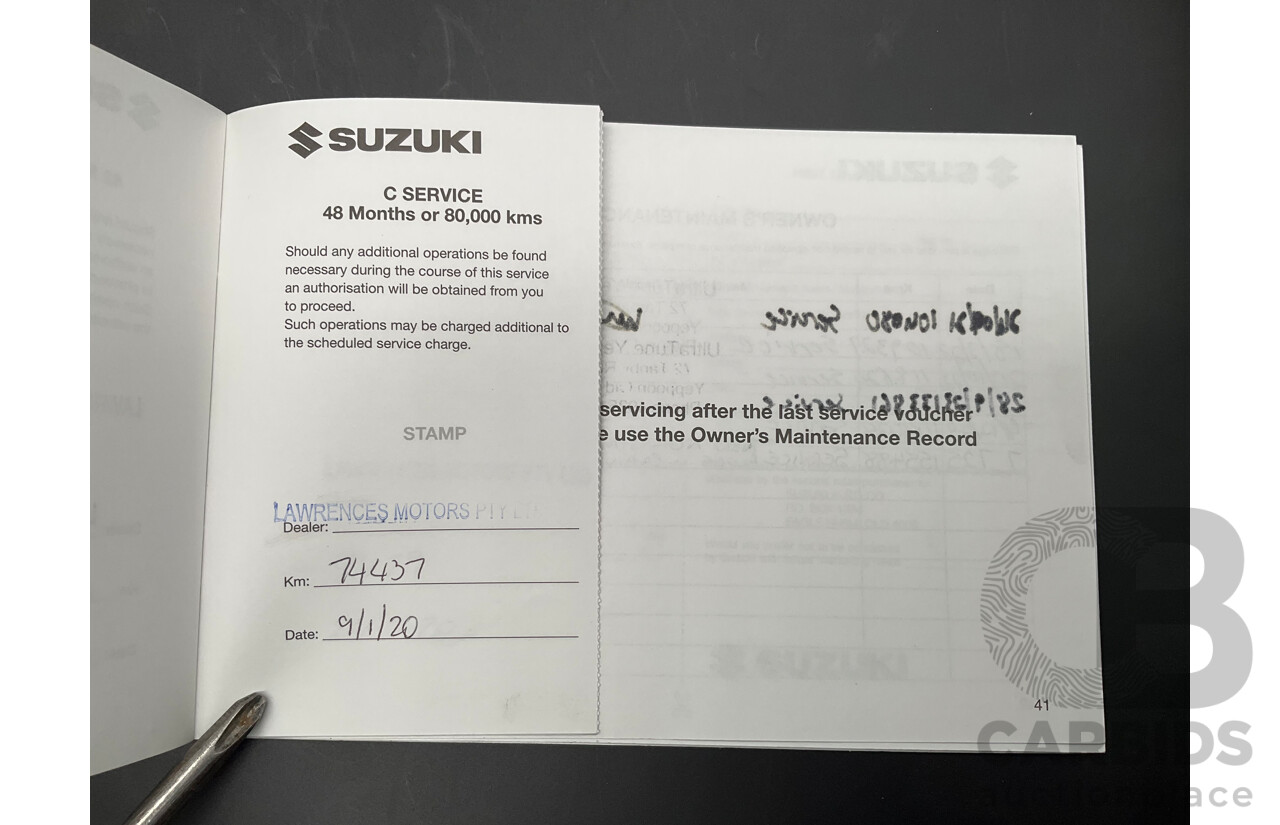 5/2014 Suzuki S-Cross GLX (4x4) JY 4d Wagon Amethyst Metallic 1.6L