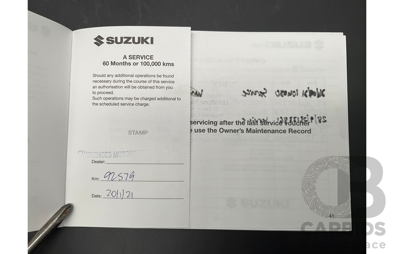 5/2014 Suzuki S-Cross GLX (4x4) JY 4d Wagon Amethyst Metallic 1.6L