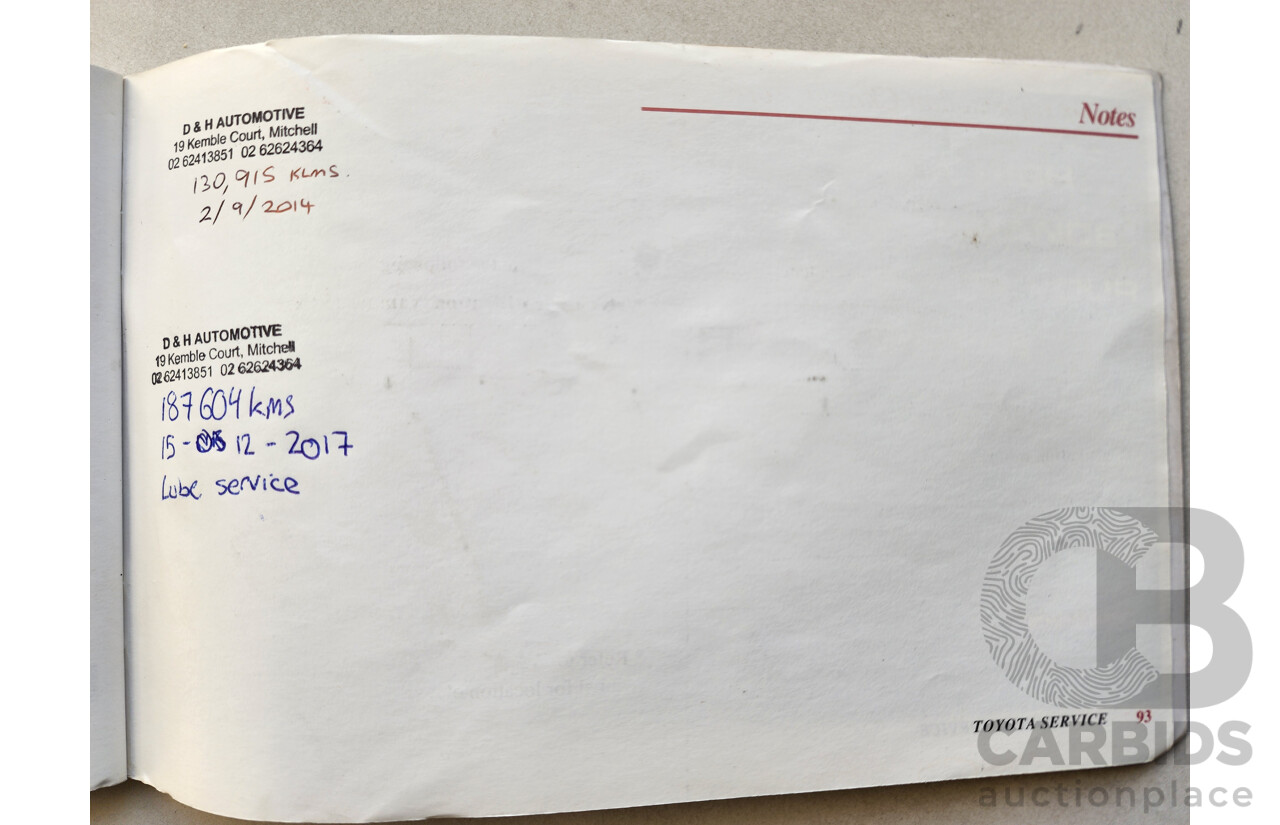 8/2002 Toyota Corolla Ascent SECA ZZE122R 5d Hatchback White 1.8L