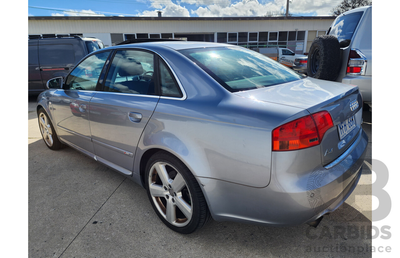 6/2007 Audi A4 2.0 TFSI B7 MY06 UPGRADE 4d Sedan Silver 2.0L