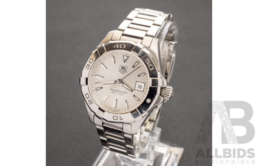 TAG Heuer Aquaracer Ladies Watch, WAY1411, 27mm, with (2) Spare Links & Original Presentation Box