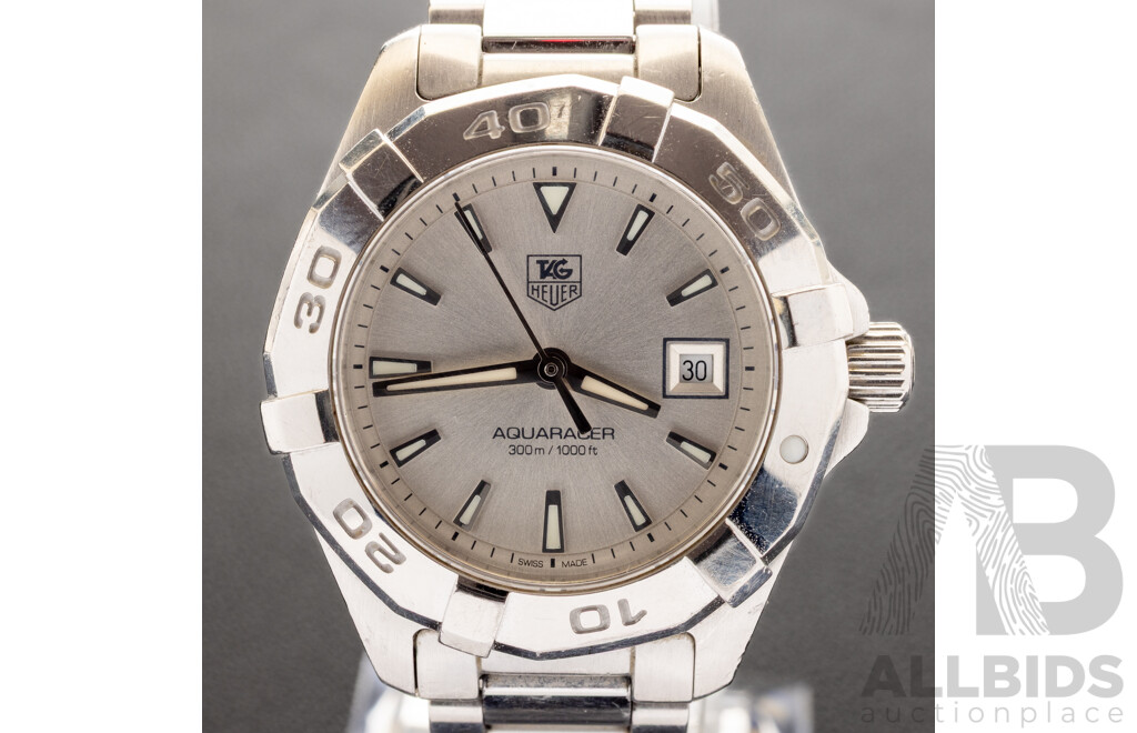 TAG Heuer Aquaracer Ladies Watch, WAY1411, 27mm, with (2) Spare Links & Original Presentation Box