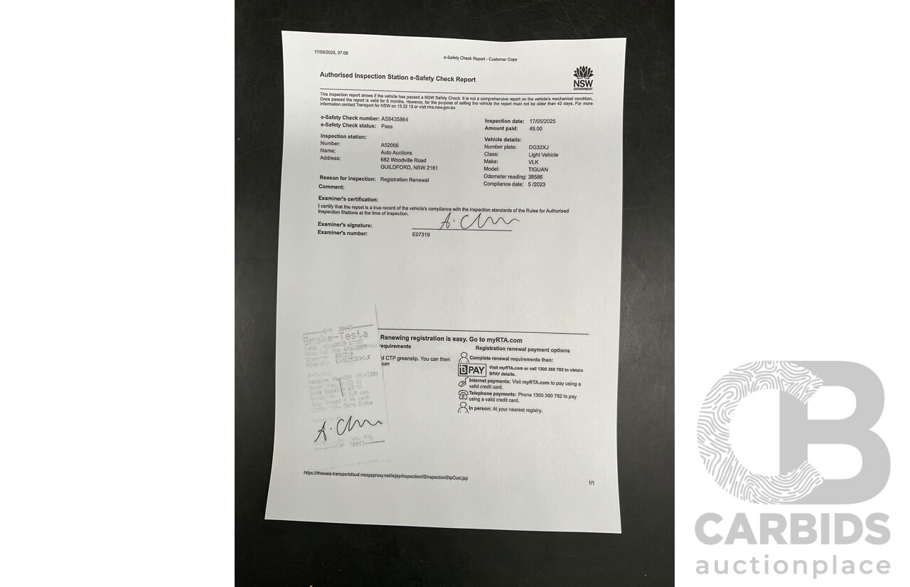 05/2023 Volkswagen Tiguan 110TSI Life (FWD) AX MY23 Update 4d Wagon Pure White Turbo 1.4L