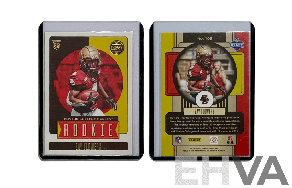 Zay Flowers 2023 Panini Legacy Rookie #168