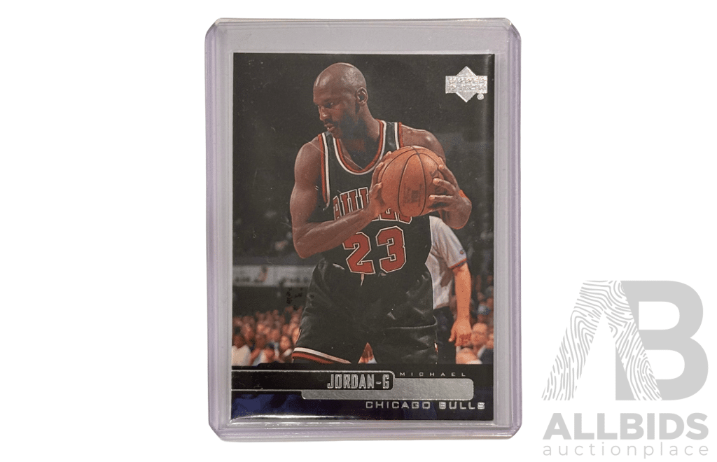 Michael Jordan Upper Deck Chicago Bulls Card