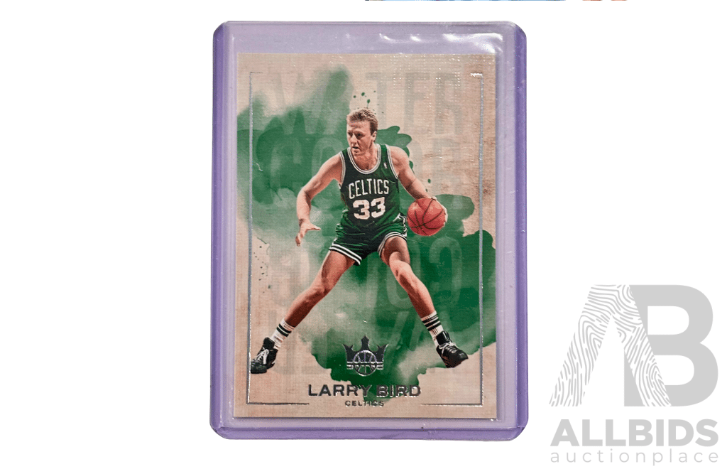 Larry Bird Panini Basketball Trading Card.