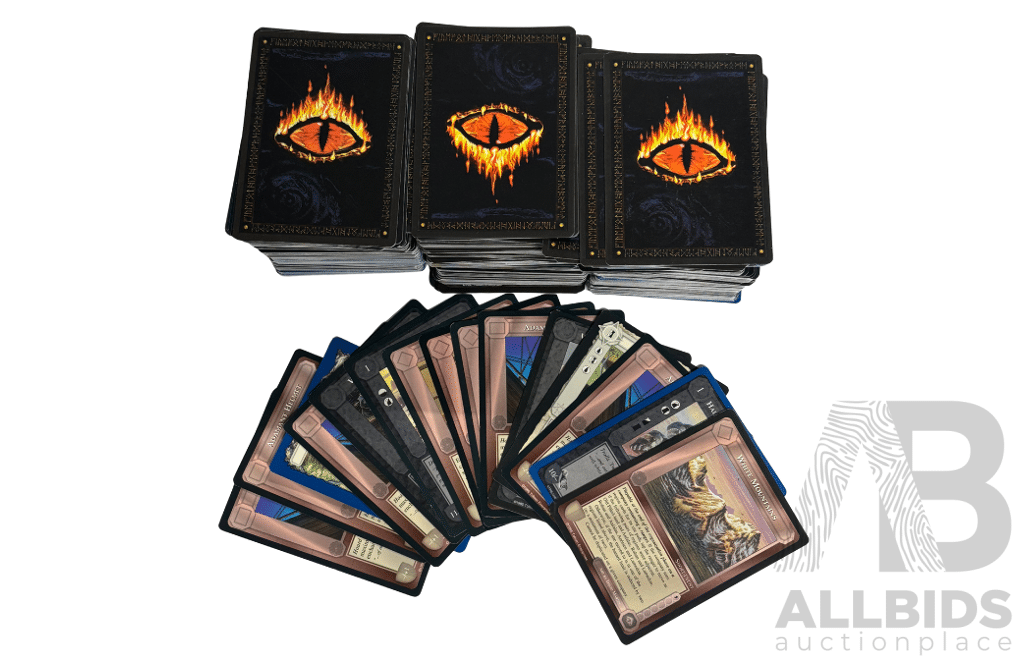 Middle Earth The Wizards Collectible Card Lot
