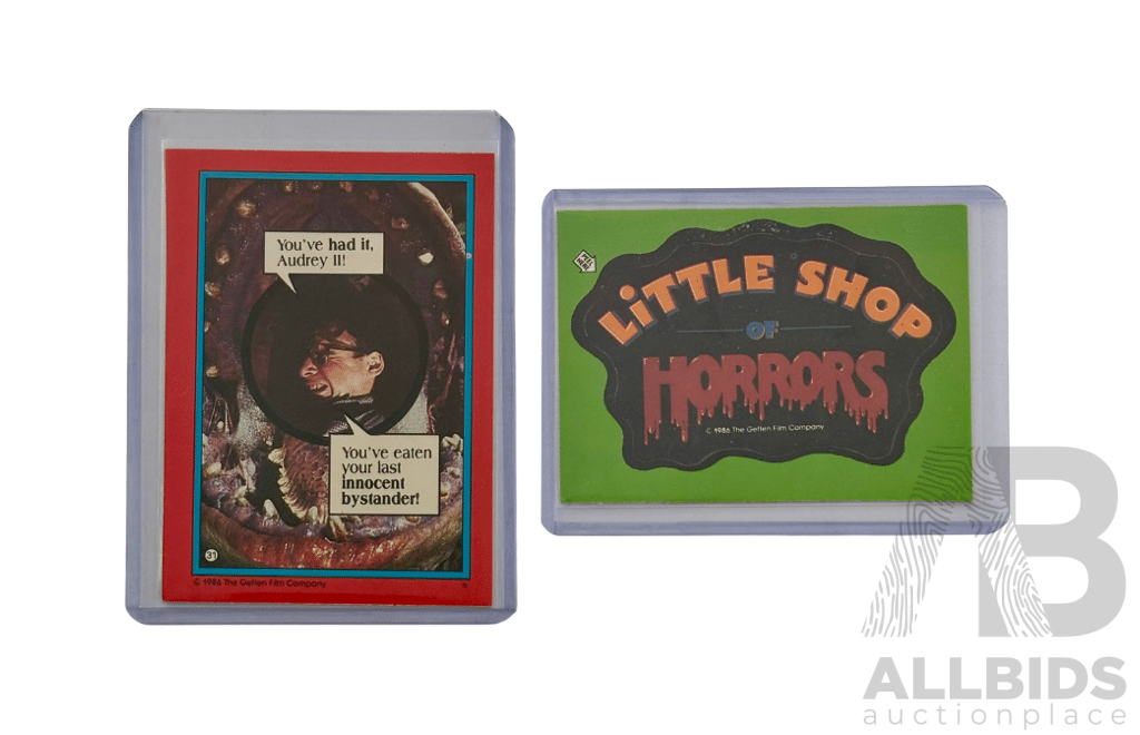 1986 Little Shop of Horrors Trading Card