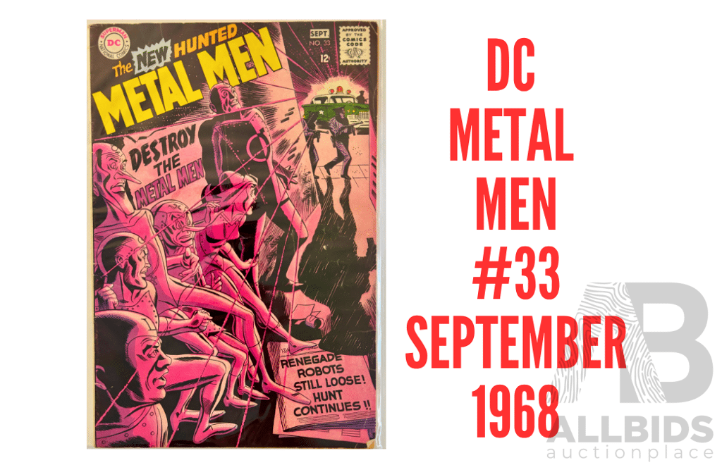 DC Metal Men Issue #33 September 1968