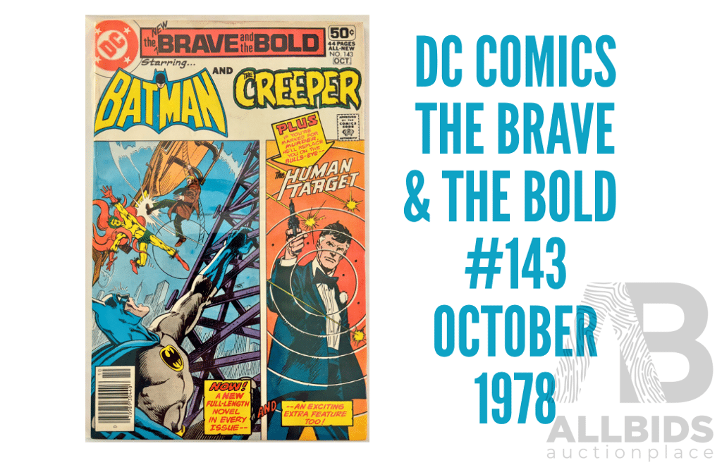 DC Comics The Brave and The Bold Issue #143 October 1978