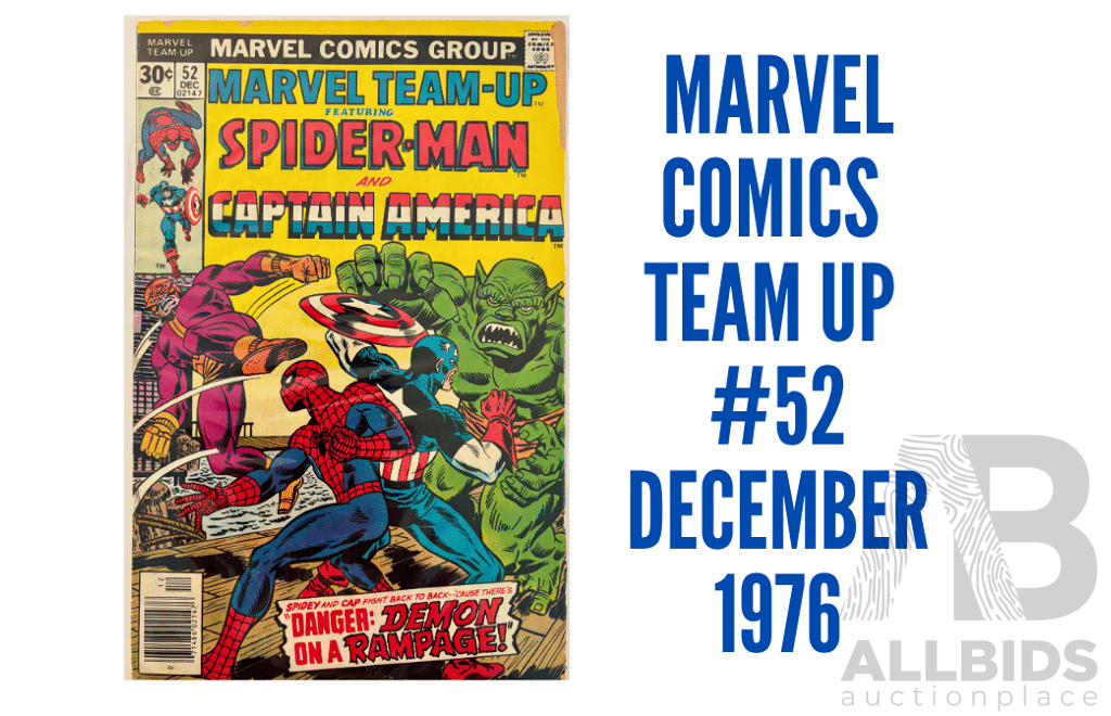 Marvel Comics Team-Up Issue #52 December 1976