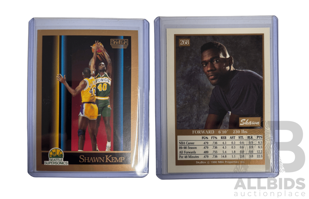 1990 SkyBox – Shawn Kemp 268