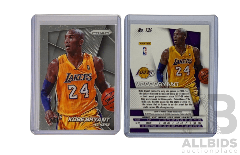 Kobe Bryant 2014-15 Panini Prizm #136