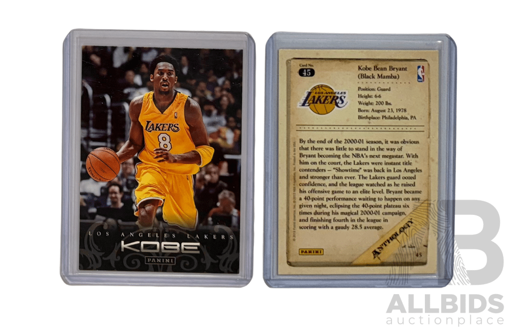 Kobe Bryant 2000-01 Panini #45