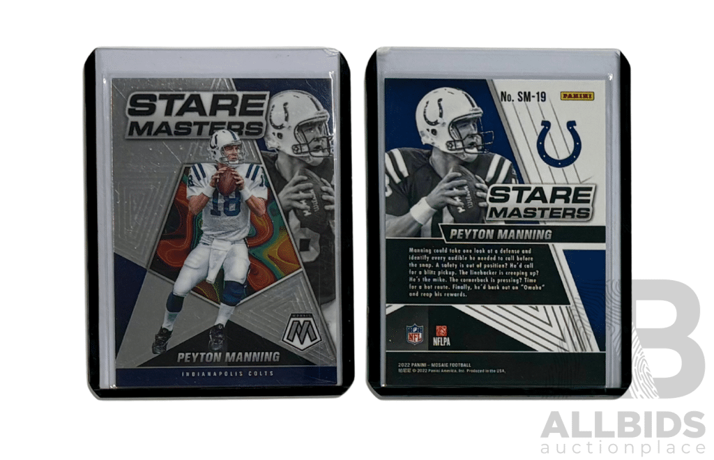 Peyton Manning 2022 Panini Mosaic Stare Masters #SM-19
