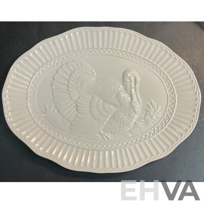 Assorted Decorative Serving Plates and Dishes
